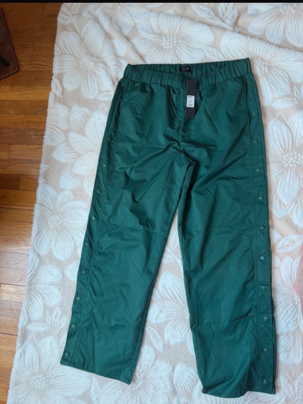 NWT Fashion Nova Men's Straight Prep The Field Nylon Track Pants